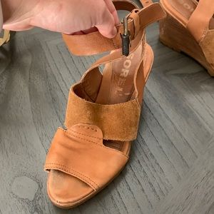 Sorel After Hours Sandal Leather Suede